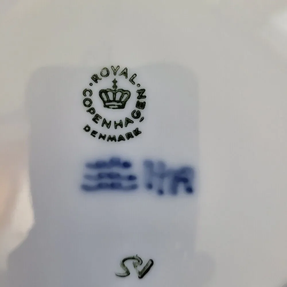 1969 Royal Copenhagen Moon Landing Collectible Plate Victoria Spatii Blue 7.25